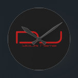 Reloj de pared de DJ<br><div class="desc">© 2009-2016 de Copyright</div>