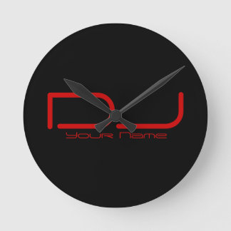 Reloj de pared de DJ