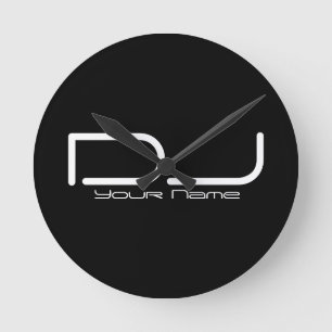 Reloj de pared de DJ