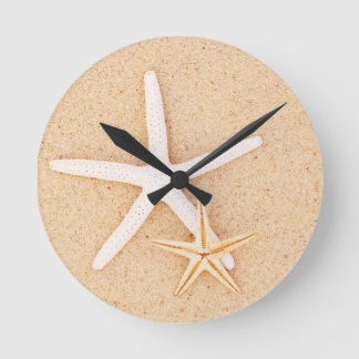 Reloj de pared de dos estrellas de mar