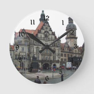 Reloj de pared de Dresden Alemania
