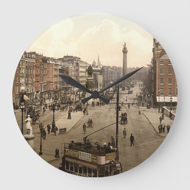 Reloj de pared de Dublín del vintage (Anverso)