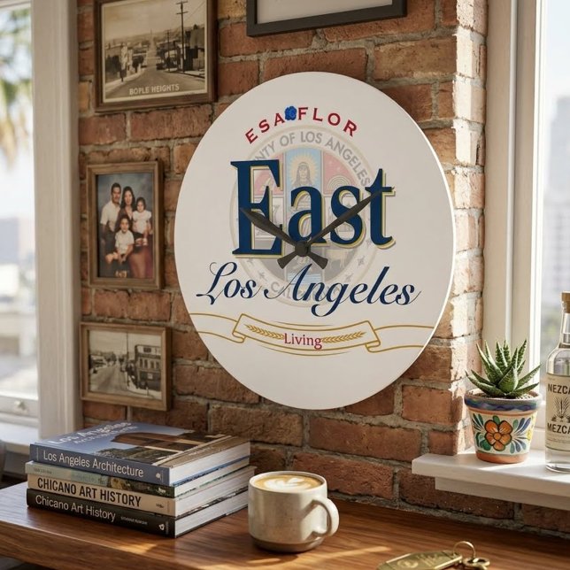 Reloj de pared de East Los Angeles (East Los Angeles Wall clock)