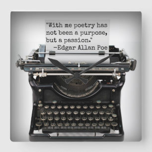 Reloj de pared de Edgar Allan Poe