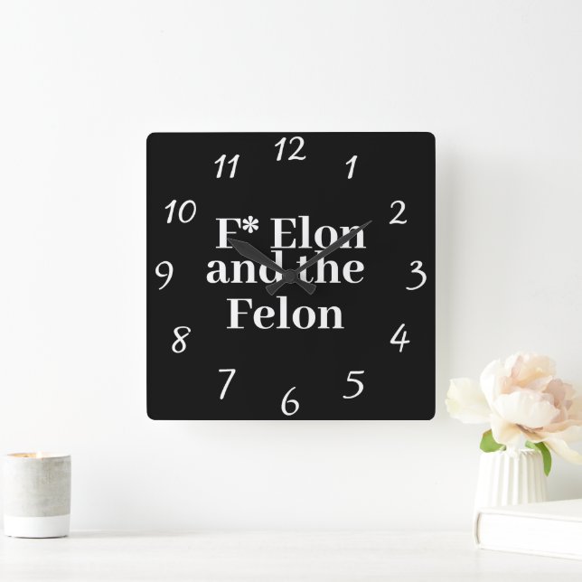 Reloj de pared de Elon (Hogar)
