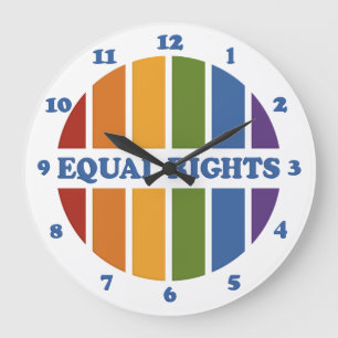 Reloj de pared de Equal Rights
