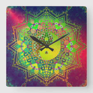 Reloj de pared de equilibrio de Yang Yin con luz i