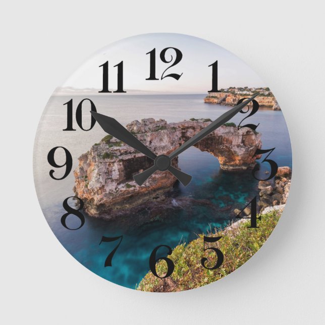 reloj de pared de Es Pontàs en Mallorca (Anverso)