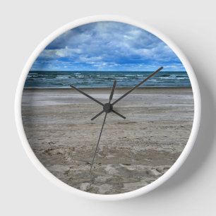 Reloj de pared de escenas de playa