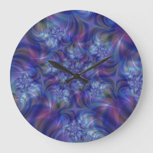 Reloj de pared de escencia fractal
