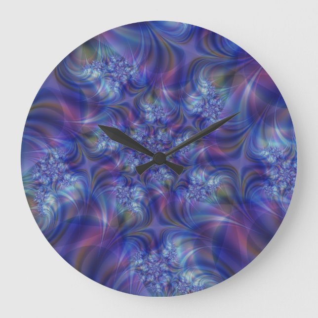 Reloj de pared de escencia fractal (Anverso)
