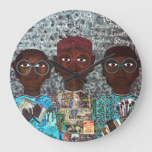 Reloj de pared de especies amenazadas