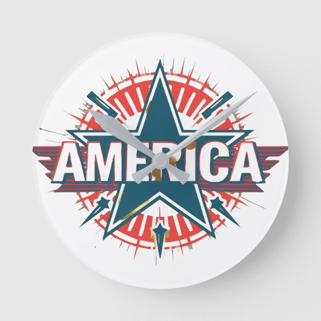 Reloj de pared de Estados Unidos (Anverso)