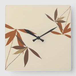 Reloj de pared de estilo japonés
