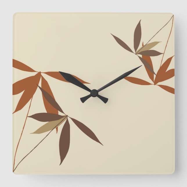 Reloj de pared de estilo japonés (Anverso)