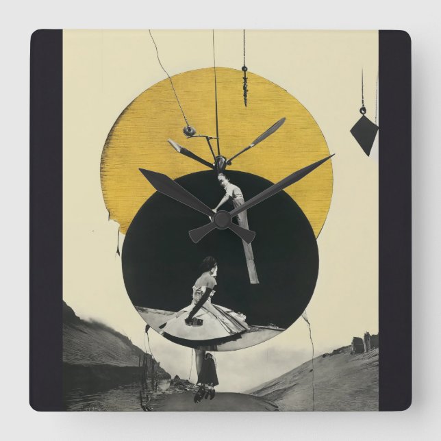 Reloj de pared de estilo único, reloj de pared (Anverso)