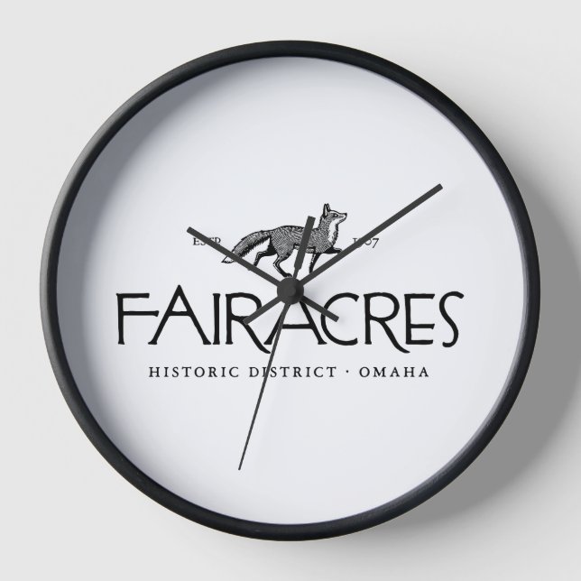 Reloj de pared de Fairacres (Anverso)