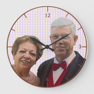 Reloj de pared de 'Fave People o' Clock