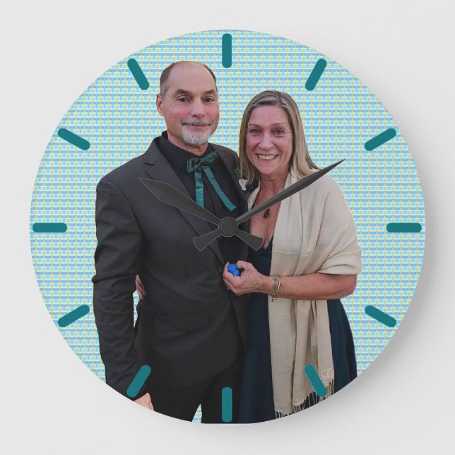 Reloj de pared de 'Fave People o' Clock (Anverso)