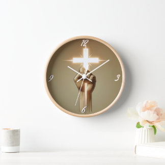 Reloj de pared de fe