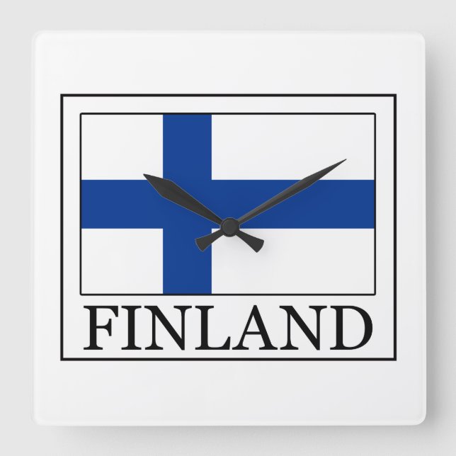Reloj de pared de Finlandia (Anverso)
