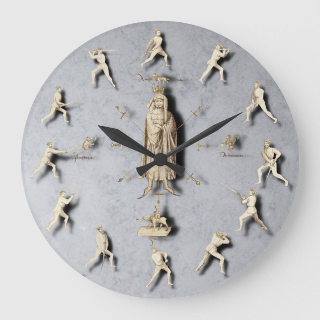 Reloj de pared de Fiore dei Liberi (Anverso)