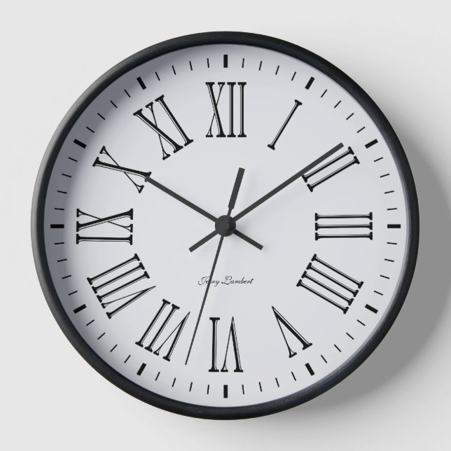 Reloj de pared de firma (Anverso)