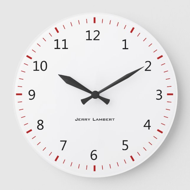 Reloj de pared de firma 2 (Anverso)