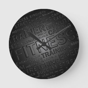 Reloj de pared de Fitness con Clase