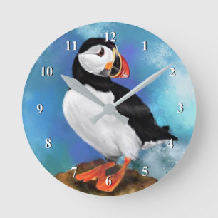Reloj de pared de frailecillo