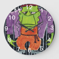Reloj de pared de Frankenstein