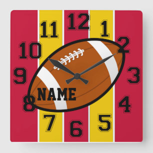 Reloj de pared de fútbol de Kansas City Colours