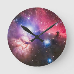 Reloj de pared de galaxia Decoración moderna par