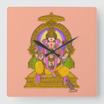 Reloj de pared de Ganesha