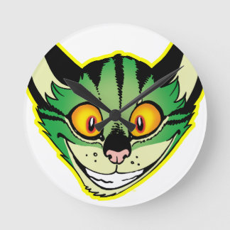 Reloj de pared de gato Personalizado fluorescente