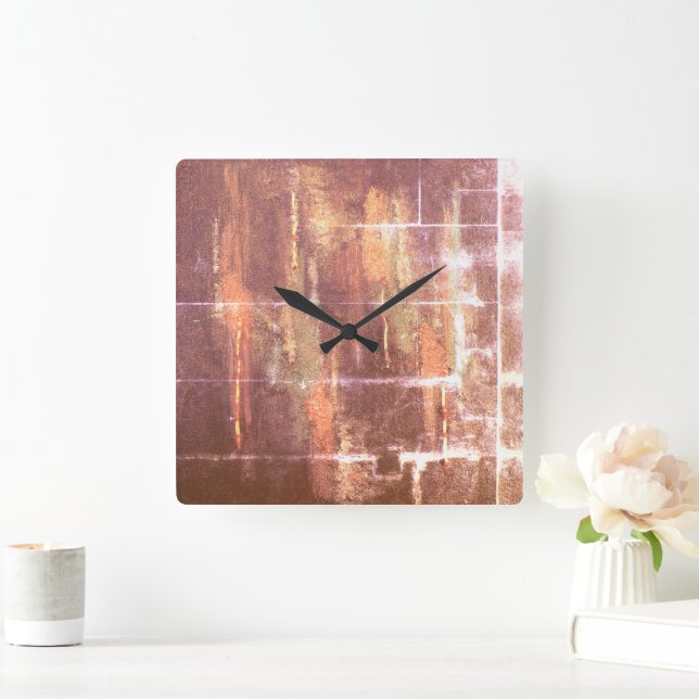 reloj de pared de gotas de cobre por dalDesignNZ (Hogar)