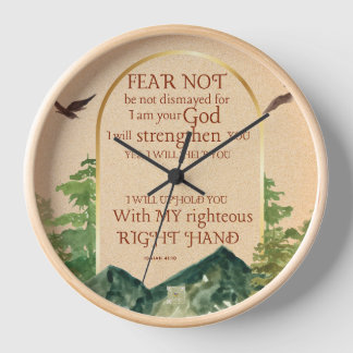Reloj de pared de guiones