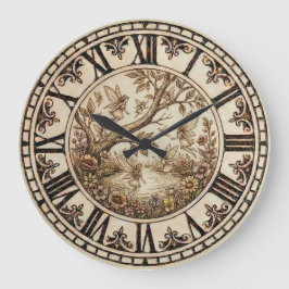 Reloj de pared de hadas