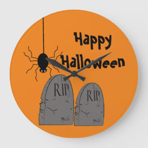 reloj de pared de Halloween