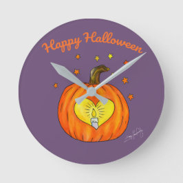 Reloj de pared de Halloween