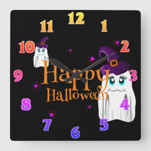 Reloj de pared de Halloween