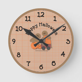Reloj de pared de Halloween en el país