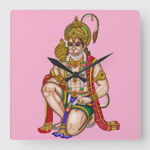 Reloj de pared de Hanuman