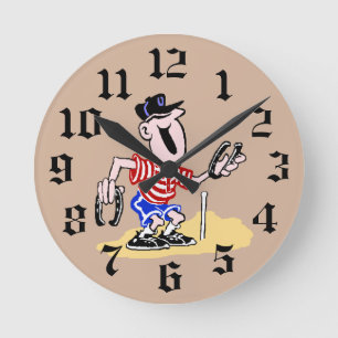 Reloj de pared de herradura del cabeceo