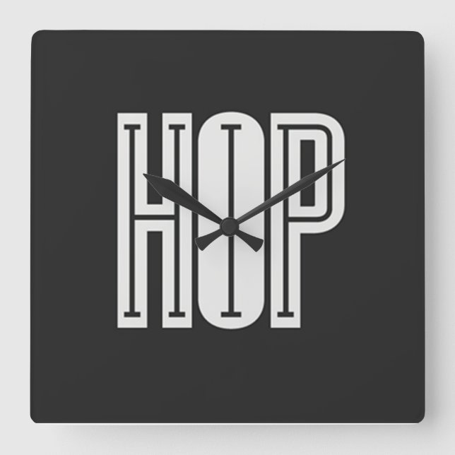 Reloj de pared de hip hop (Anverso)