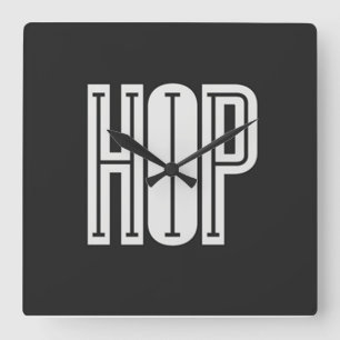 Reloj de pared de hip hop