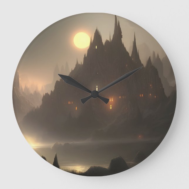 Reloj de pared de Hogwarts (Anverso)