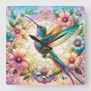 Reloj de pared de Hummingbird