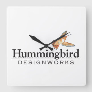 Reloj de pared de Hummingbird Designes