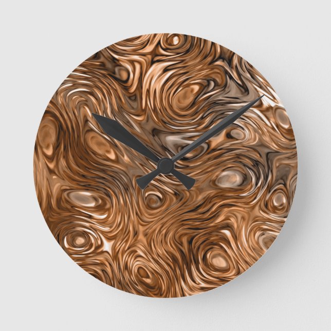 Reloj de pared de impresión "de cobre" (Anverso)